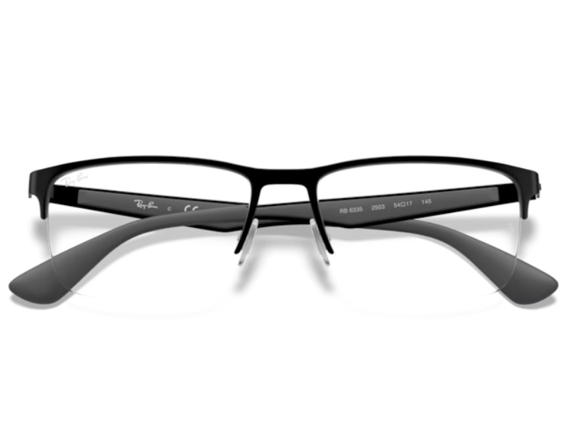Ray Ban RX6335 Metal Matte Black - Imagen 6