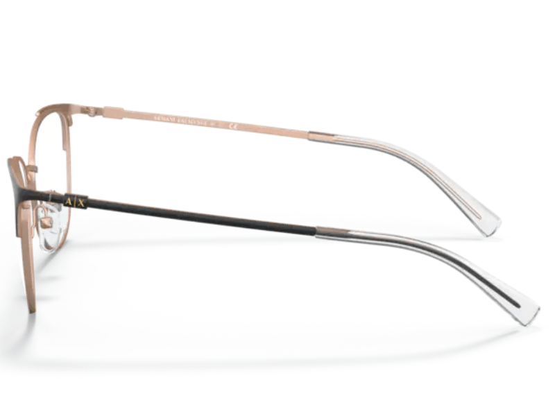 Armani Exchange AX1034 Matte Rose Gold Negro - Imagen 7