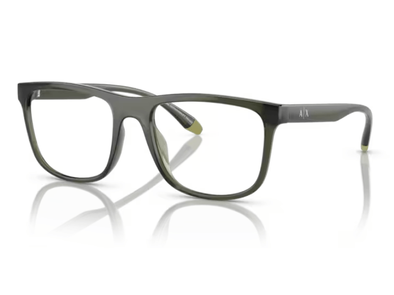 Armani Exchange AX3101U Shiny Transparent Green - Imagen 4