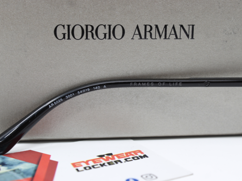 Giorgio Armani Ar5025 Matte Black de Titanio - Imagen 8