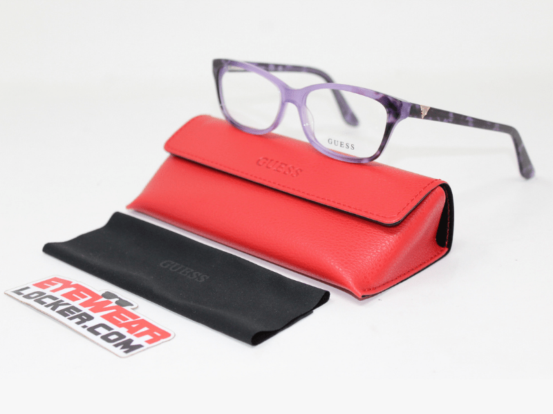 Guess GU2948 083 Rectangle Frosted Purple Tortoise - Imagen 7