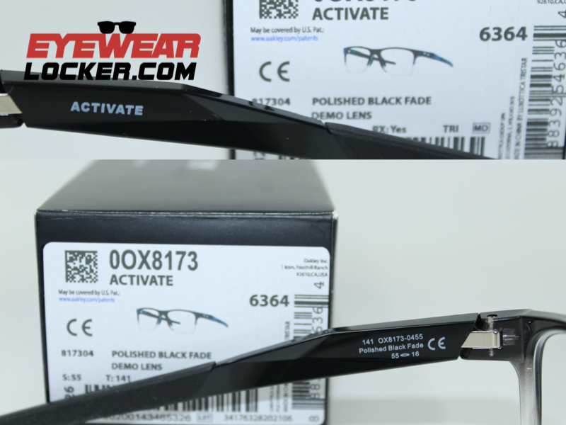 Oakley Activate Polished Black Fade - Imagen 8