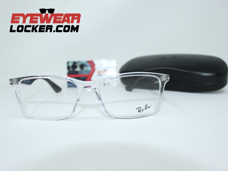 Ray Ban RX7047 Transparente Black - Imagen 5