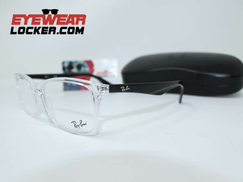 Ray Ban RX7047 Transparente Black - Imagen 7