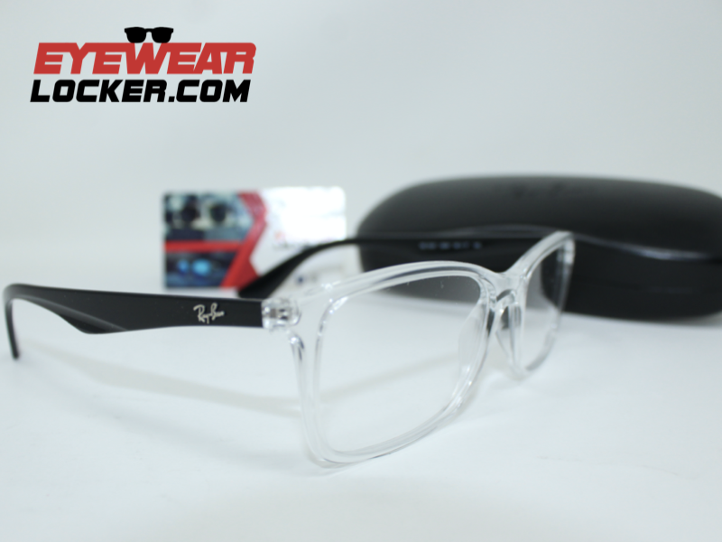 Ray Ban RX7047 Transparente Black - Imagen 6