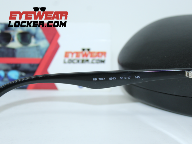 Ray Ban RX7047 Transparente Black - Imagen 8