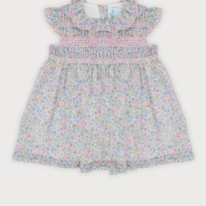 Vestido Liberty Punto Smock