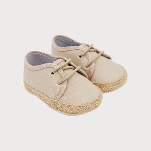 Zapatito Lino Camel