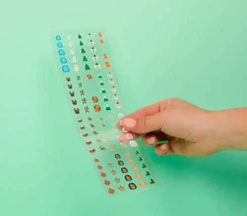 Pegatinas uñas Ho Ho Ho - Imagen 3