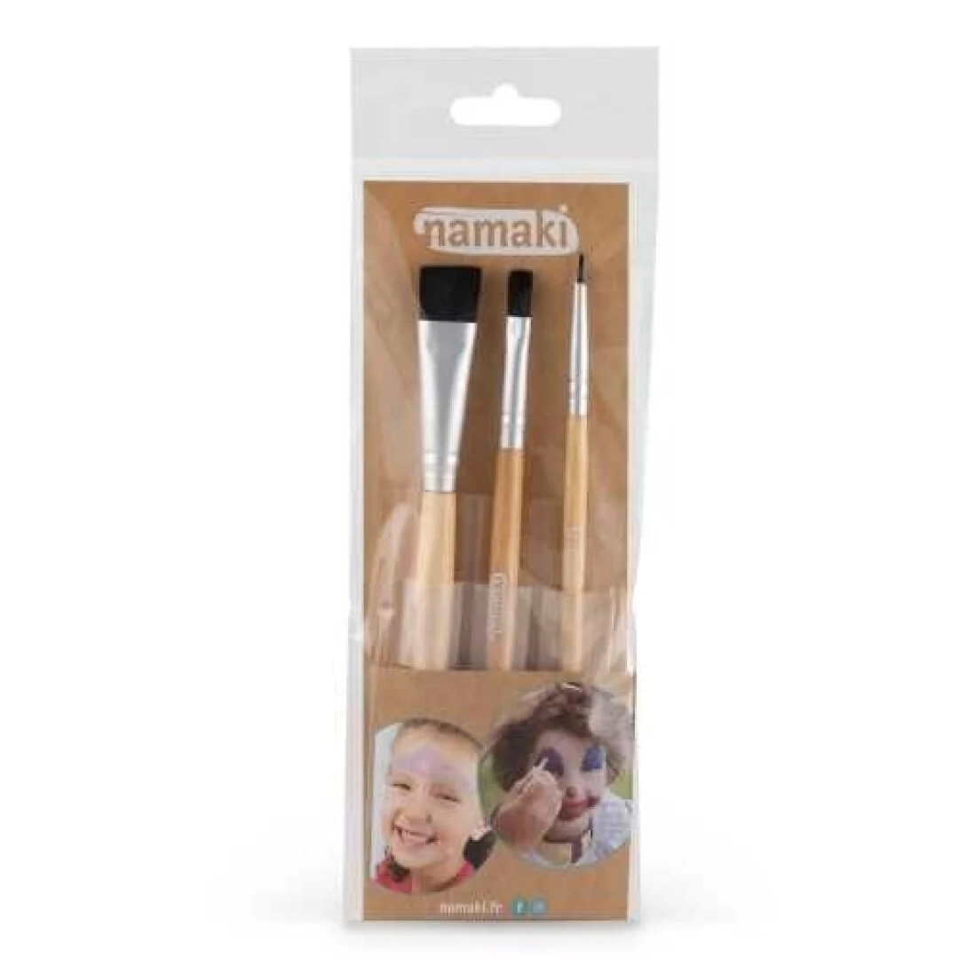 Set de 3 Pinceles para Maquillaje - Imagen 2