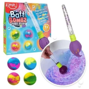 Pincel Mágico con 4 Bombas de Baño