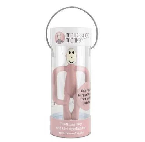 Mordedor Matchstick Monkey Dusty Pink - Imagen 5