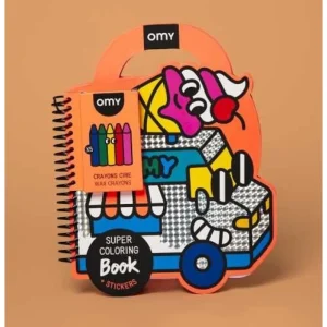 Libro con Pinturas y Pegatinas Yummy