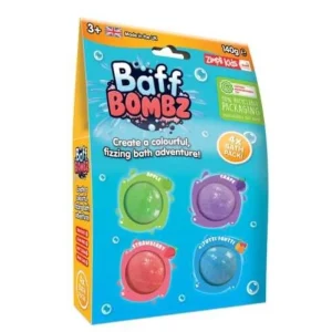 Pack de 4 Bombas de Baño Redondas
