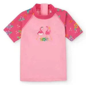 Camiseta Manga Corta Flamingos UPF50+