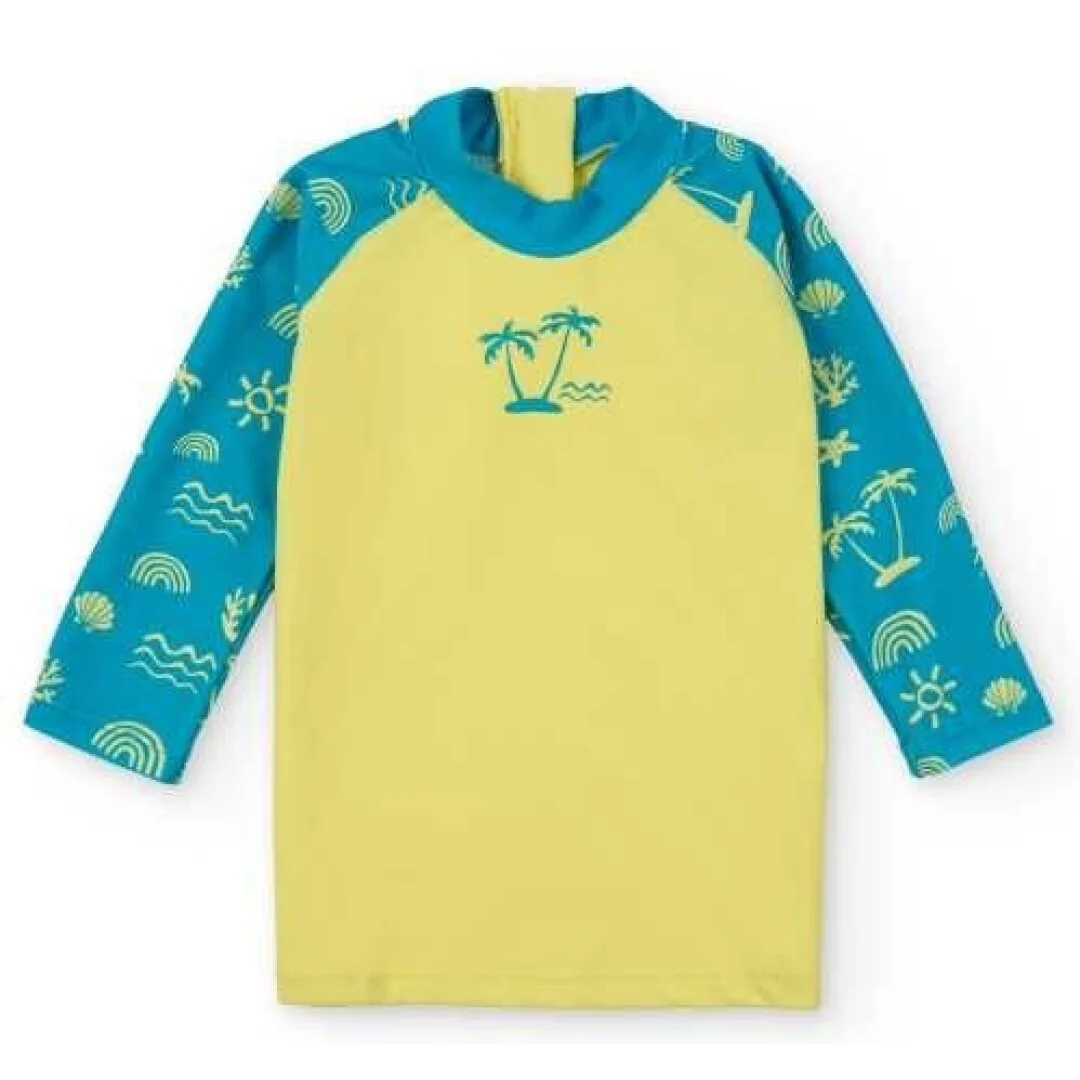 Camiseta Manga Larga Neon Palms UPF 50+