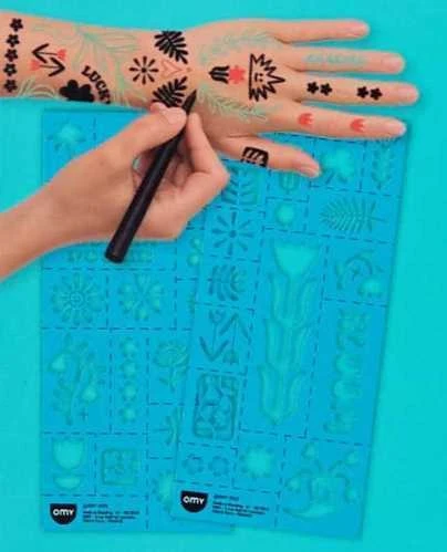 Tattoos Temporales Flower Power - Imagen 4