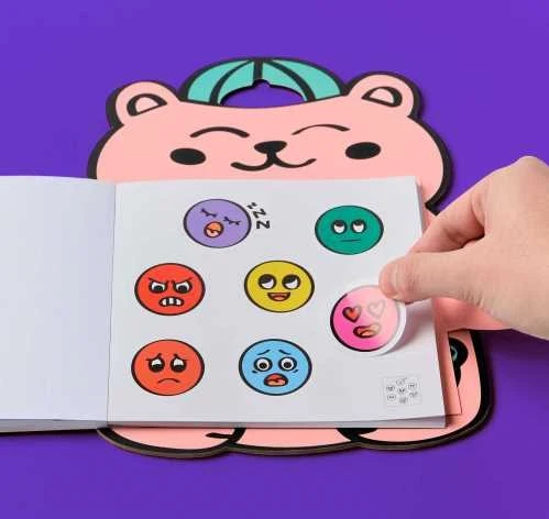 Libro Stickers Montessori Emociones - Imagen 3