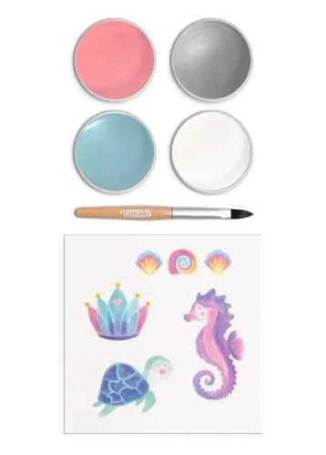 Kit Maquillaje Facial Sirenas - Imagen 3