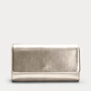 BOLSO DE FIESTA CHAMPÁN METALIZADO CON CADENA