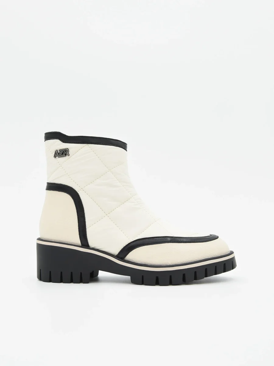 BOTÍN ACOLCHADO BEIGE