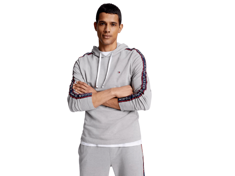 Buzo con Capucha Tommy Hilfiger Gris / Large - Imagen 3