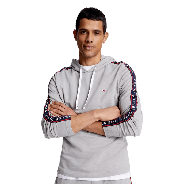 Buzo con Capucha Tommy Hilfiger Gris / Large - Imagen 2