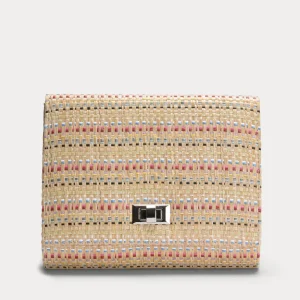 CLUTCH RAFIA DE COLORES