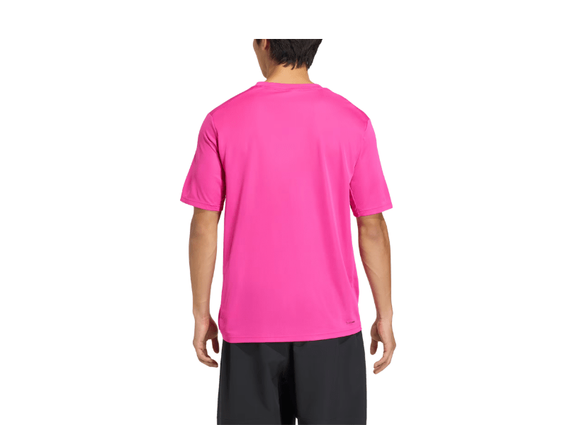 Camiseta Deportiva Adidas Lucid Fuchsia Hombre Talla/Small - Imagen 3