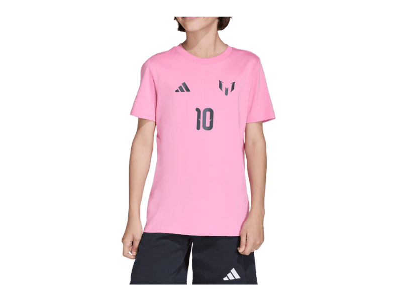 Camiseta Deportiva Adidas Messi BliPink Talla/Medium - Imagen 4