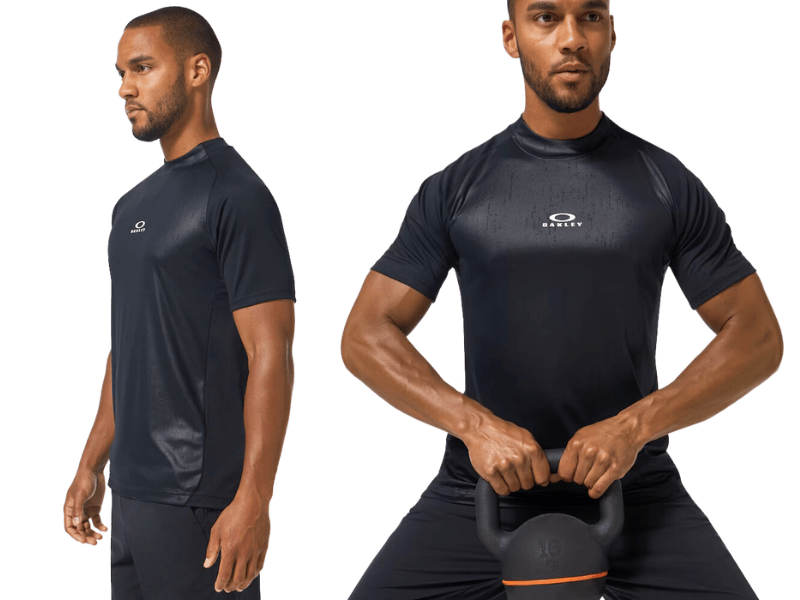 Camiseta Oakley Matrix Print Rc Tee Black - Imagen 5