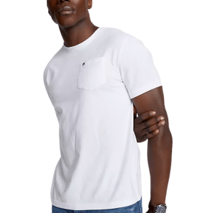 Camiseta Tommy Hilfiger Blanca con Bolsillo