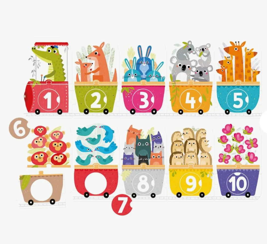 Puzzle Números 1, 2 y 3 - Imagen 3