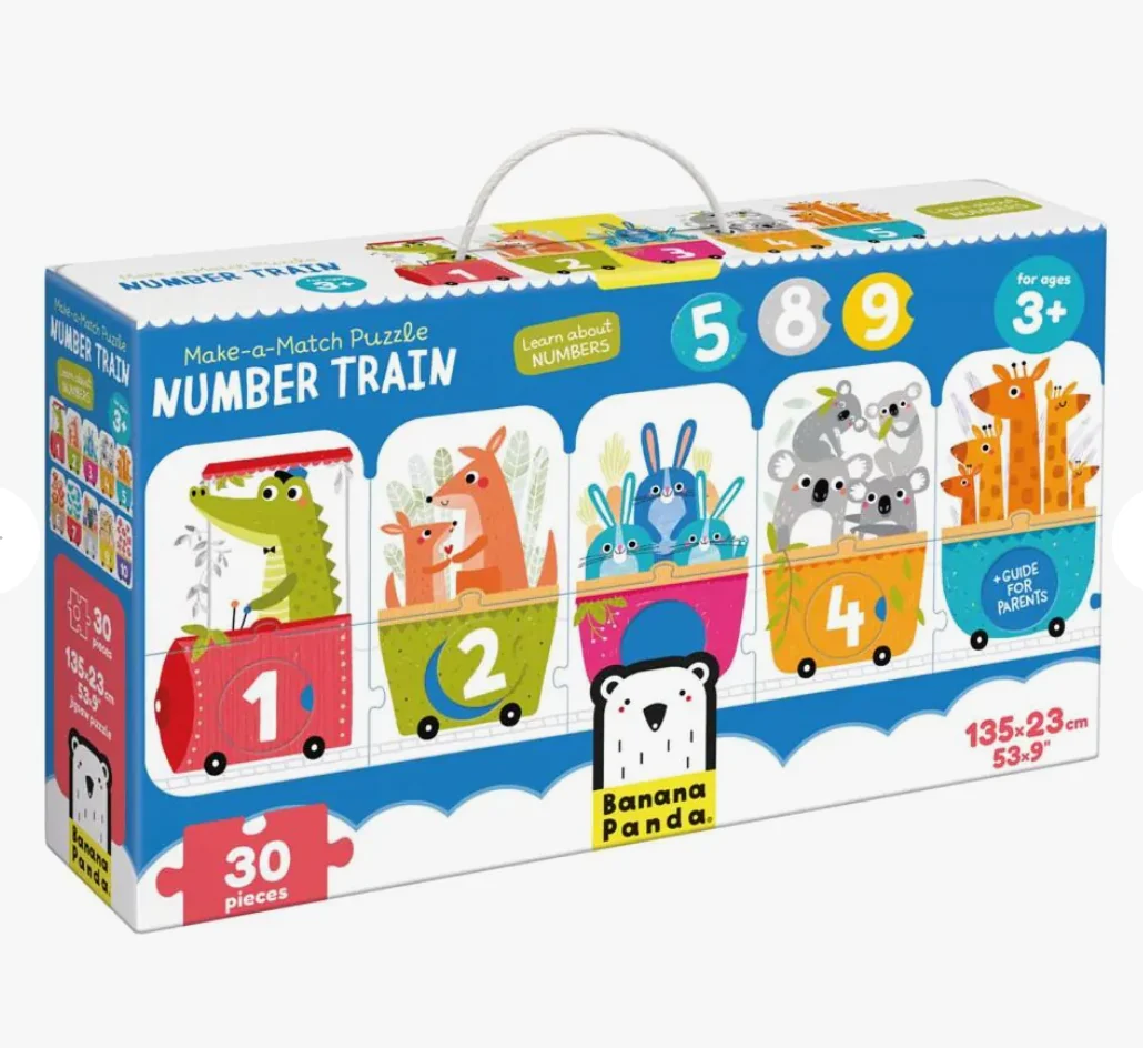Puzzle Números 1, 2 y 3