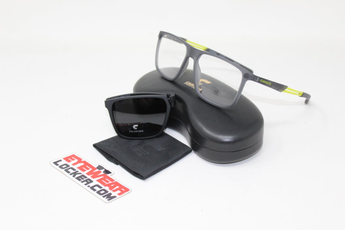 Carrera CA4020/CS Gris con extra clip Black Polarizadas - Imagen 6