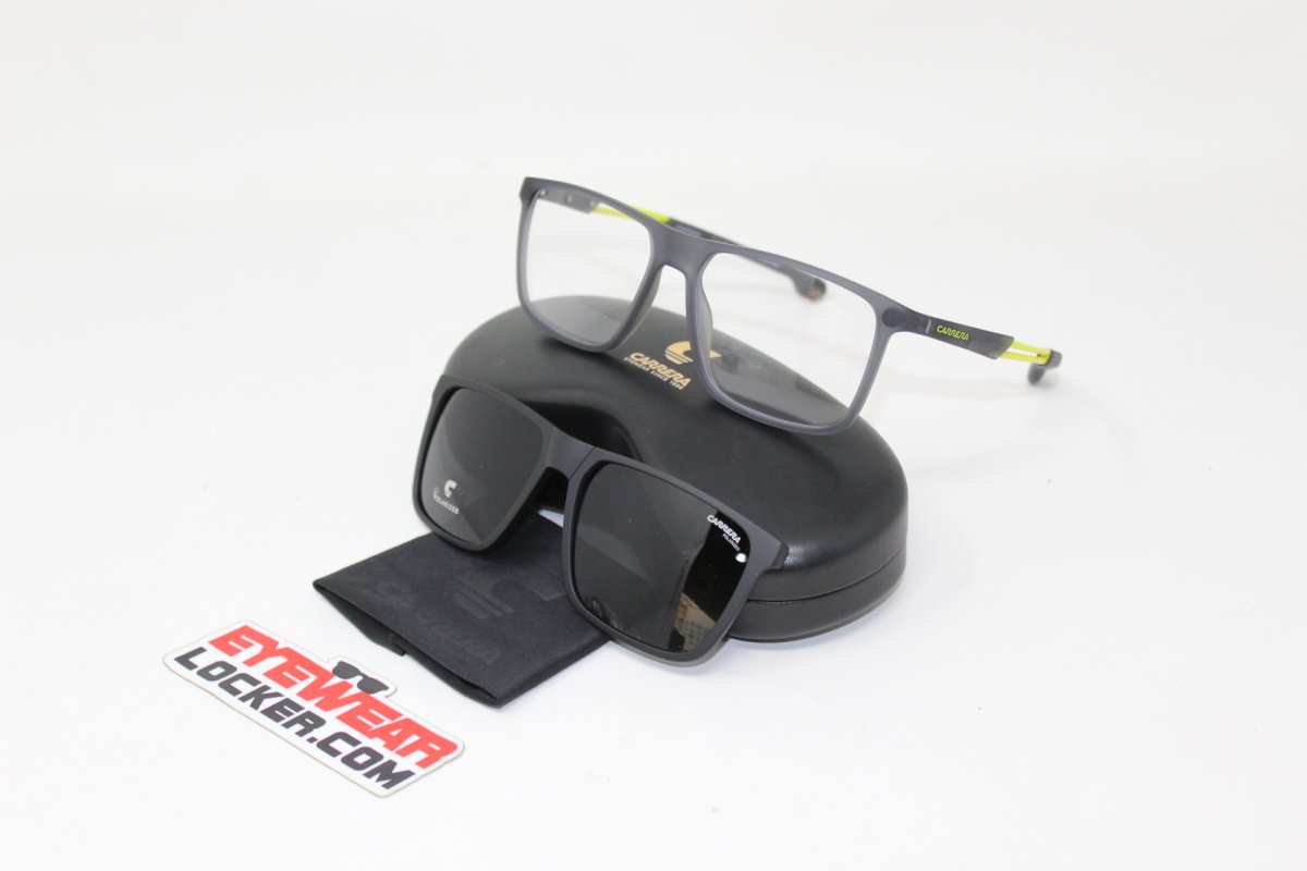 Carrera CA4020/CS Gris con extra clip Black Polarizadas - Imagen 7