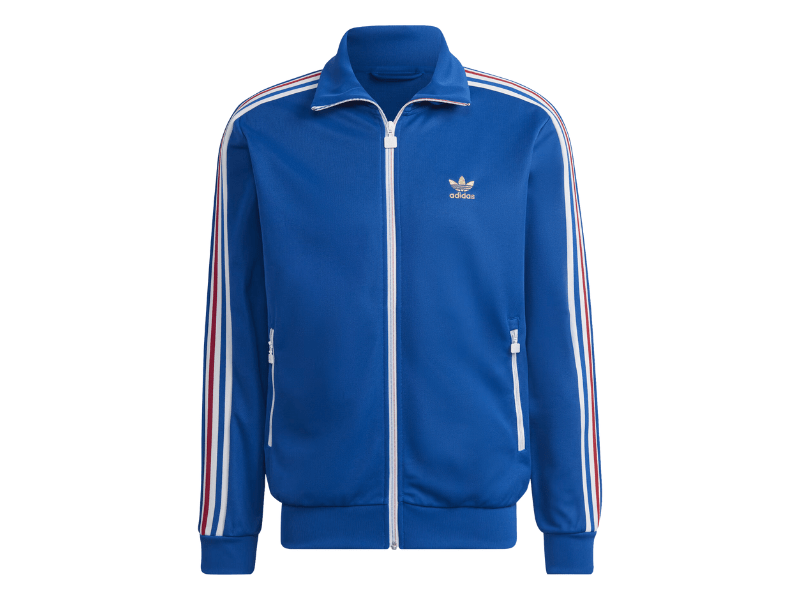 Chaqueta Beckenbauer Adidas Azul Hombre/ Talla Small - Imagen 3