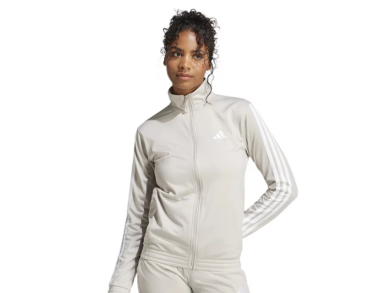 Chaqueta Adidas Multi Sport Beige Mujer/ Talla Medium - Imagen 5