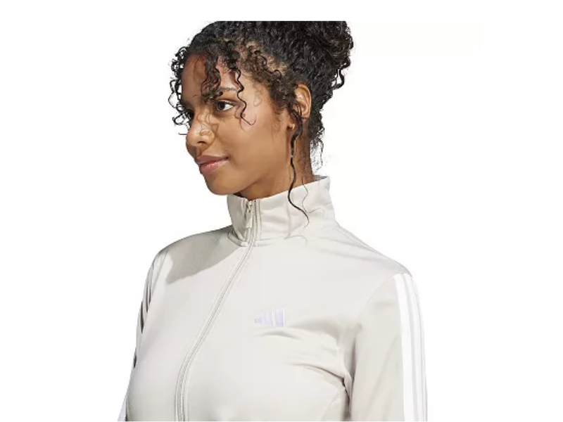 Chaqueta Adidas Multi Sport Beige Mujer/ Talla Medium - Imagen 6