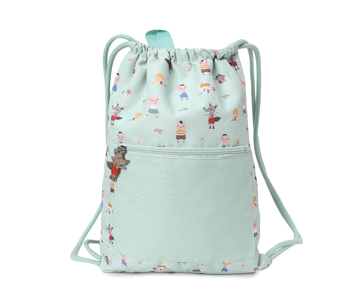 Mochila Saco Impermeable The Three Little Pigs - Imagen 2