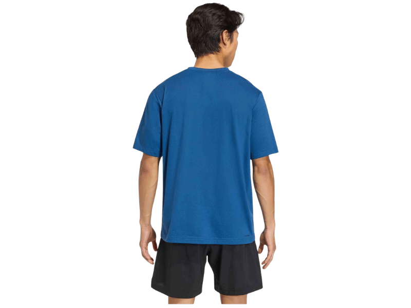 Camiseta Deportiva Adidas Blue Hombre Talla/Small - Imagen 3