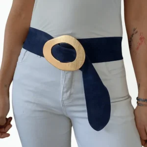 Cinturón Italiano, color Azul Marino