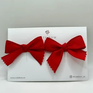 Lazos Little Basic Rojo