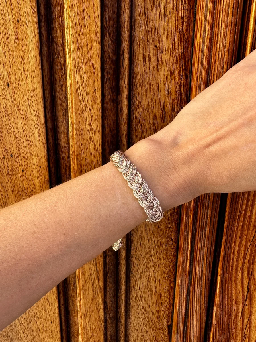 Pulsera Trenzada Radia fina - Imagen 8