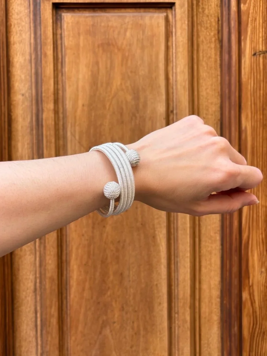 Brazalete Khadija Espiral Metalizados - Imagen 7