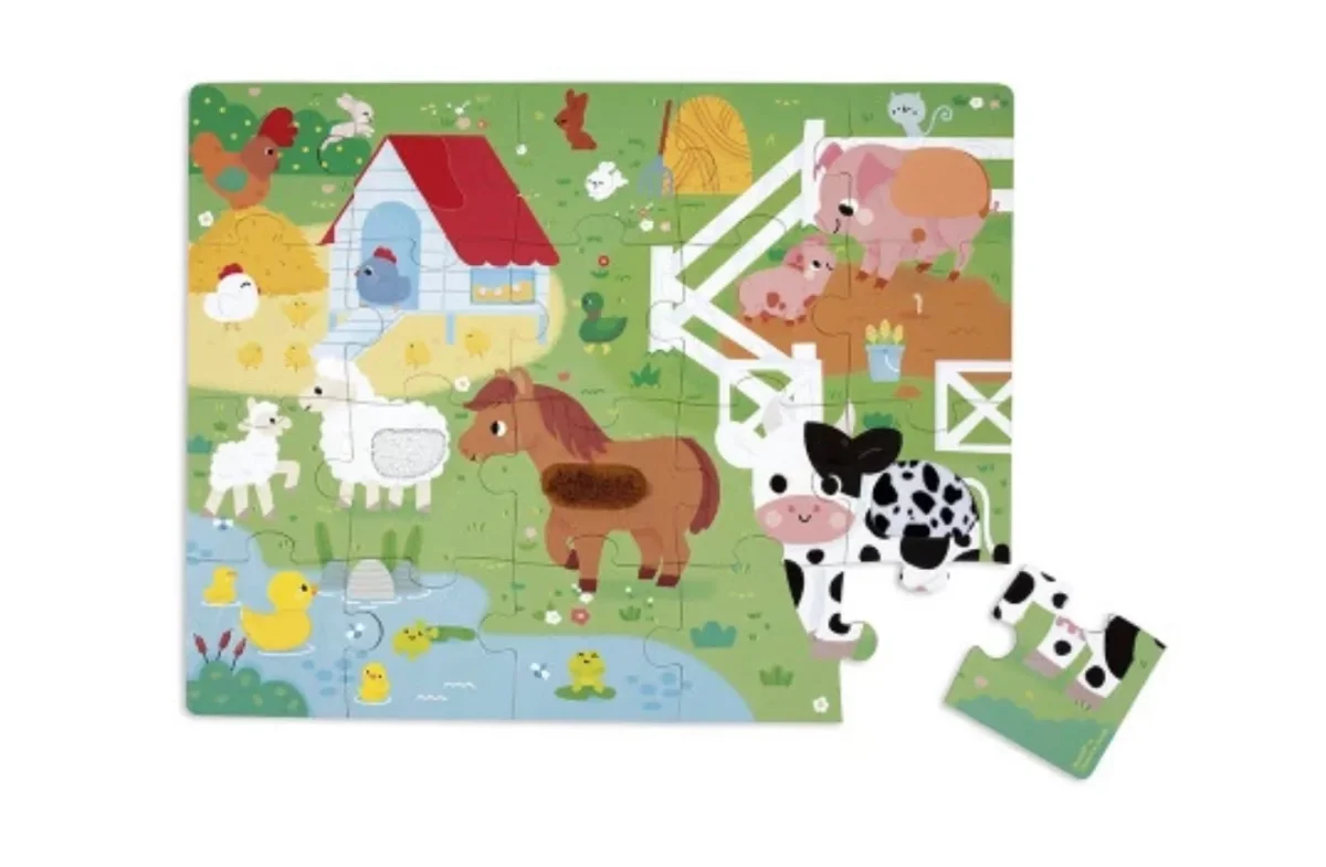 Rompecabezas táctil 'La Granja' de 20 piezas - Imagen 3