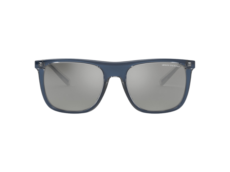 Armani Exchange AX4102SF Shiny Blue Mirror Silver - Imagen 3