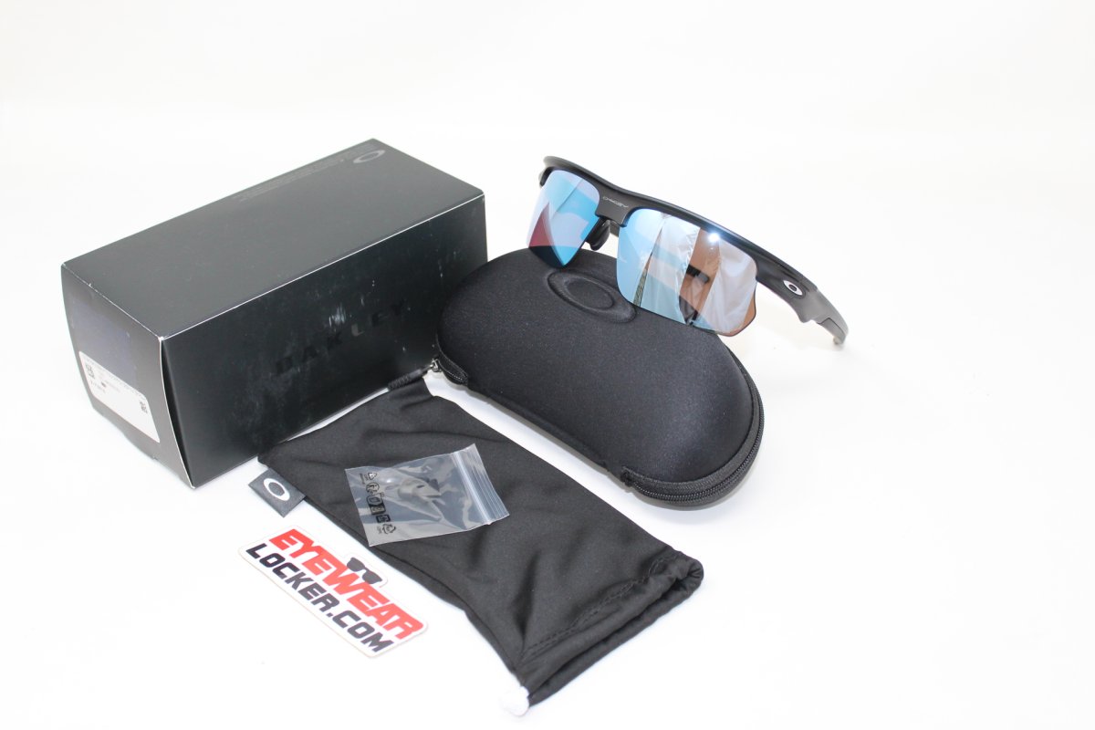 Oakley Bisphaera Matte Black Prizm Deep Water Polarizadas - Imagen 6