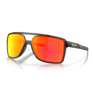 Oakley Castel Matte Grey Smoke Prizm Ruby