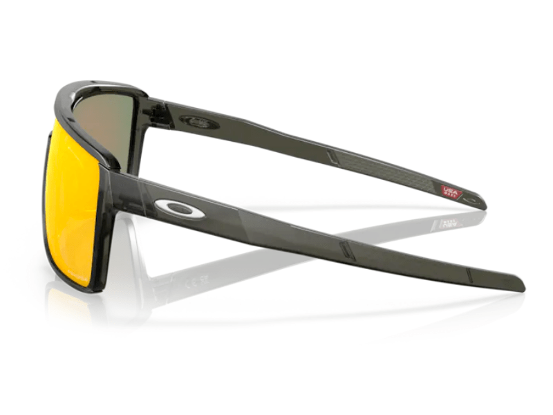 Oakley Castel Matte Grey Smoke Prizm Ruby - Imagen 6